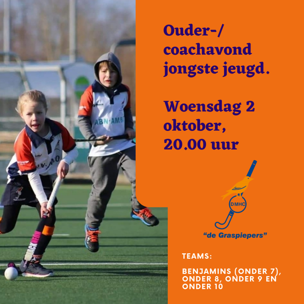Ouder-/coachavond woensdag 2 oktober Nieuws afbeelding